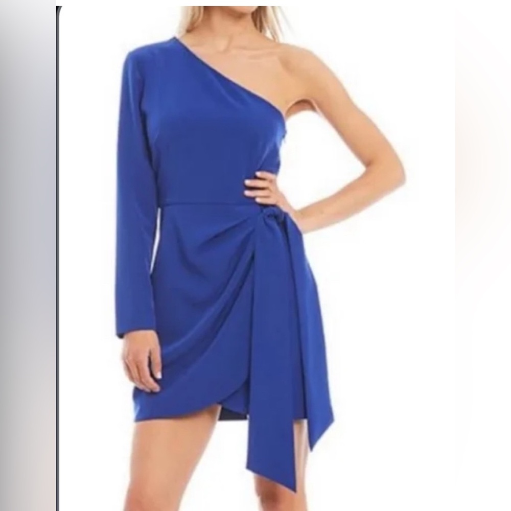Blue Gianni bini dress